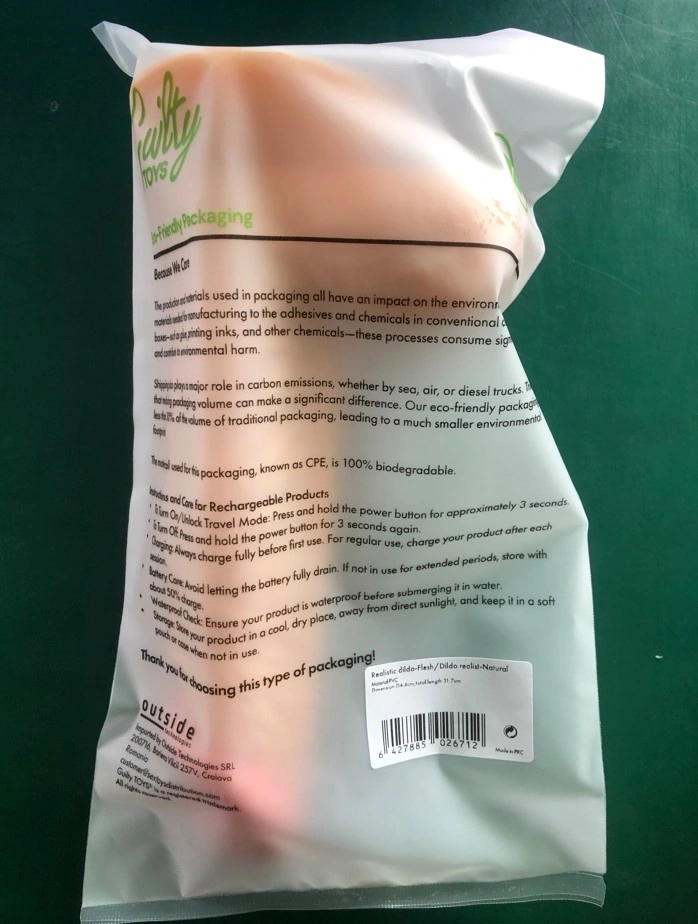 Dildo Realist Aron cu Ventuza, PVC, Natural, 21.7 cm, Guilty Toys, #6, Erotic24.ro