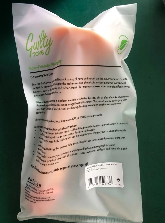 Dildo Realist William cu Ventuza, PVC, Natural, 22.5 cm, Guilty Toys, #8, Erotic24.ro