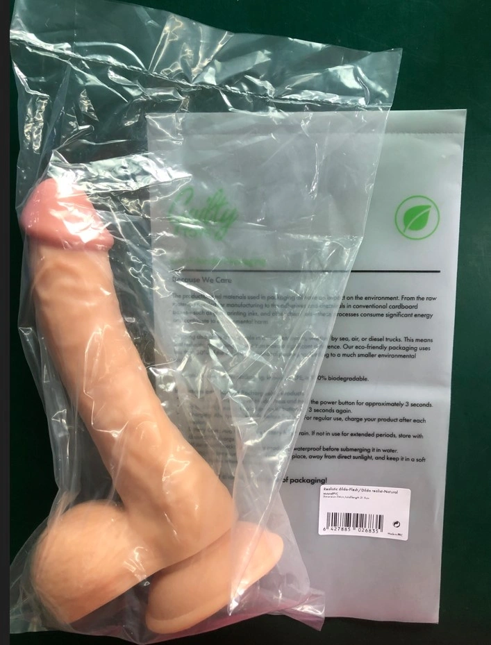 Dildo Realist Silvio cu Ventuza, PVC, Natural, 21.9 cm, Guilty Toys, #6, Erotic24.ro