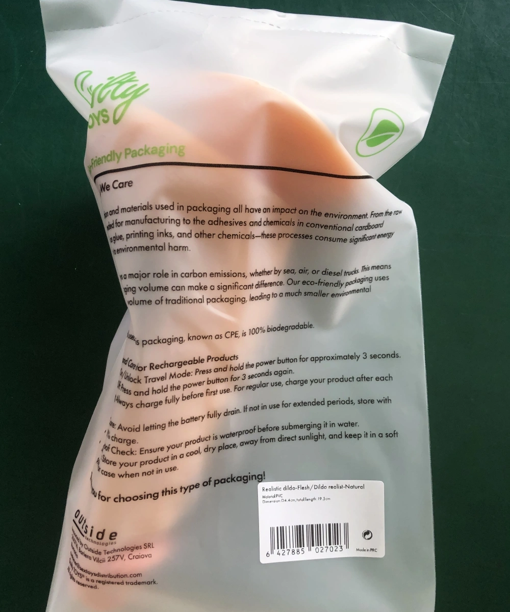 Dildo Realist Nelson cu Ventuza, PVC, Natural, 19.5 cm, Guilty Toys, #8, Erotic24.ro