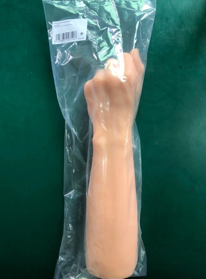 Dildo Fisting Naughty Hand, PVC, Natural, 30.5 cm, #6, Erotic24.ro