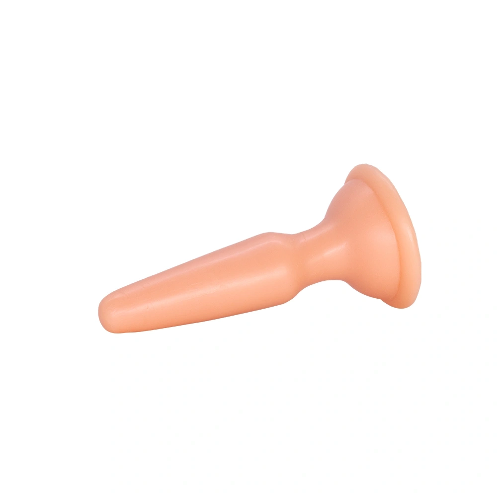 Dop Anal Classic Buttplug, PVC, Natural, 11 cm, Guilty Toys, #4, Erotic24.ro