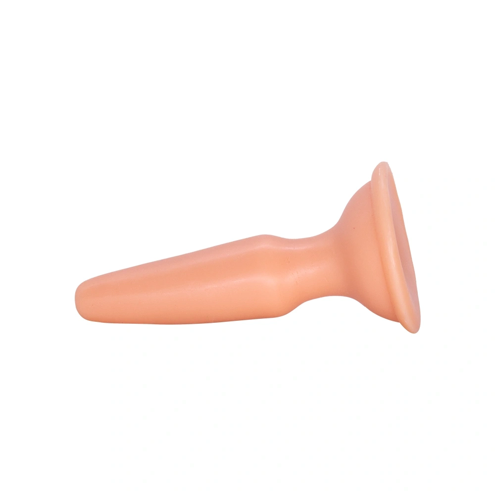 Dop Anal Classic Buttplug, PVC, Natural, 11 cm, Guilty Toys, #5, Erotic24.ro