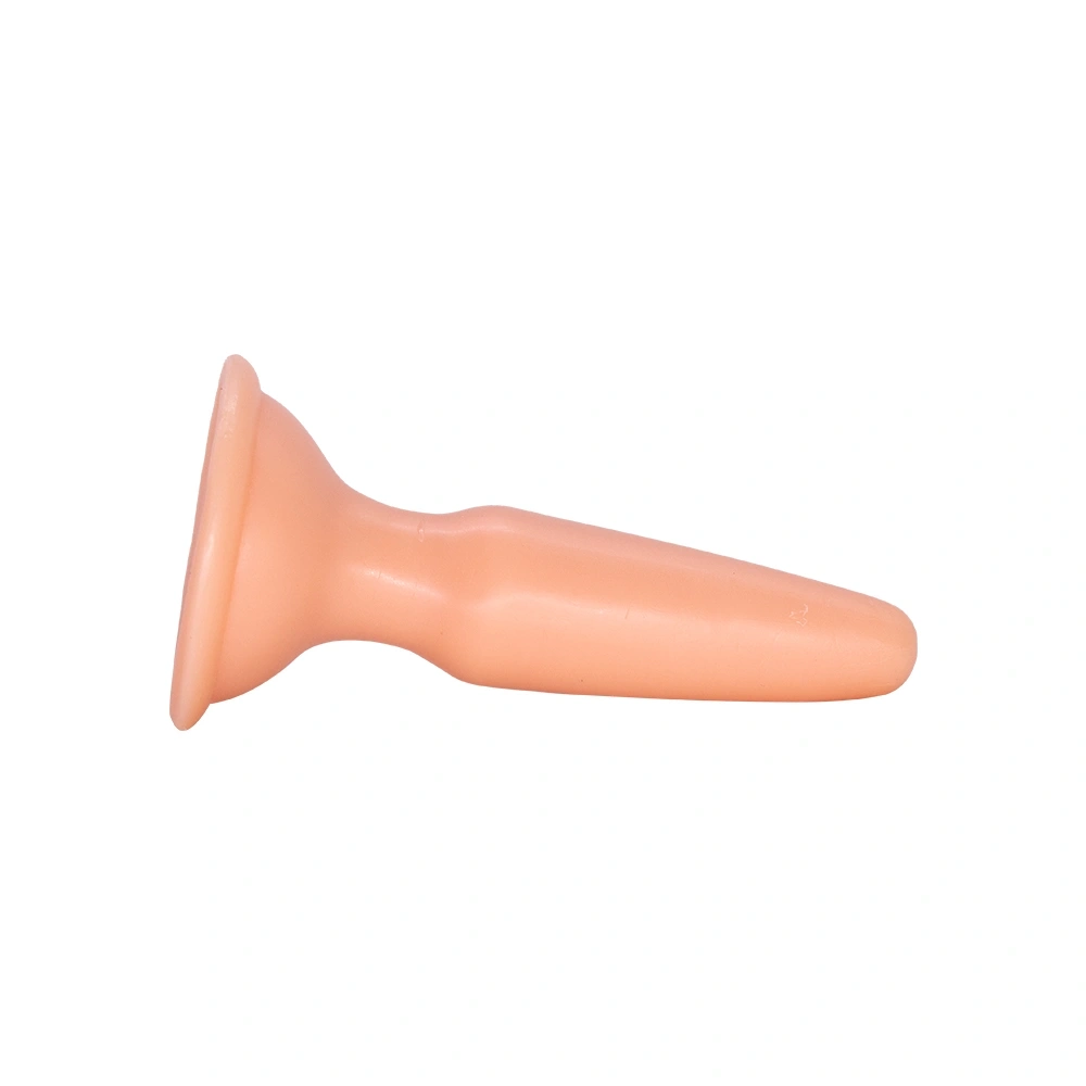 Dop Anal Classic Buttplug, PVC, Natural, 11 cm, Guilty Toys, #3, Erotic24.ro