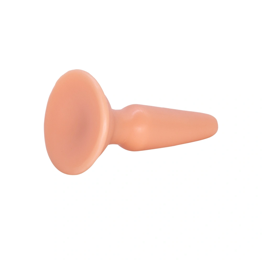 Dop Anal Classic Buttplug, PVC, Natural, 11 cm, Guilty Toys, #6, Erotic24.ro