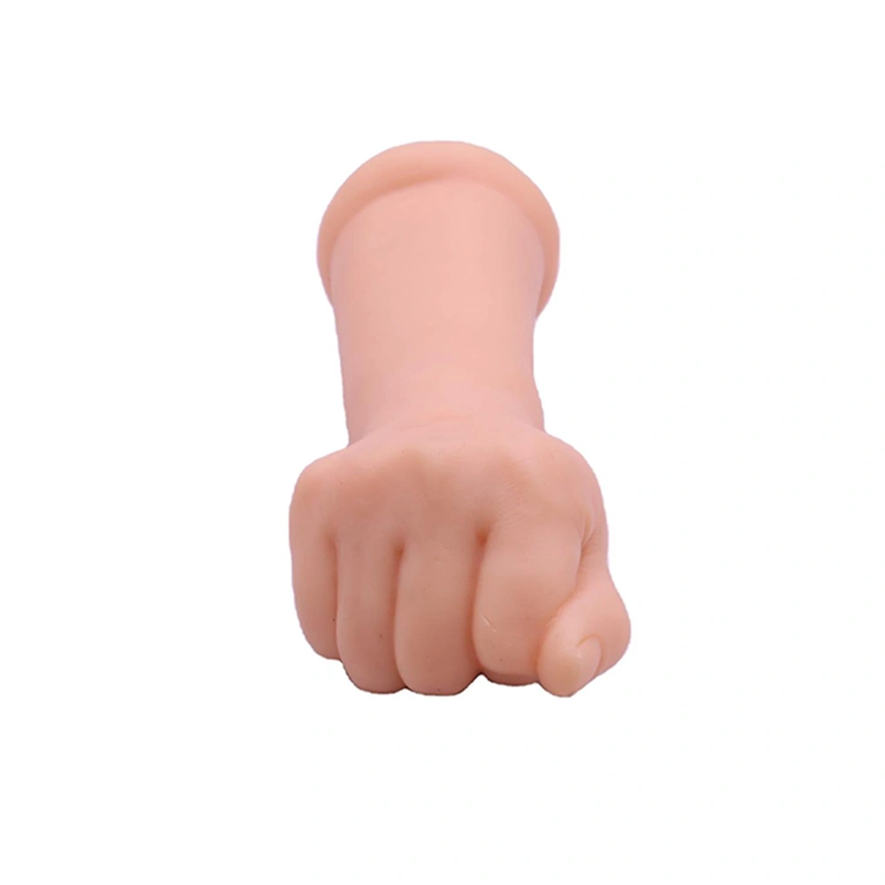 Dildo Fisting cu Ventuza, PVC, Natural, 27.1 cm, #7, Erotic24.ro
