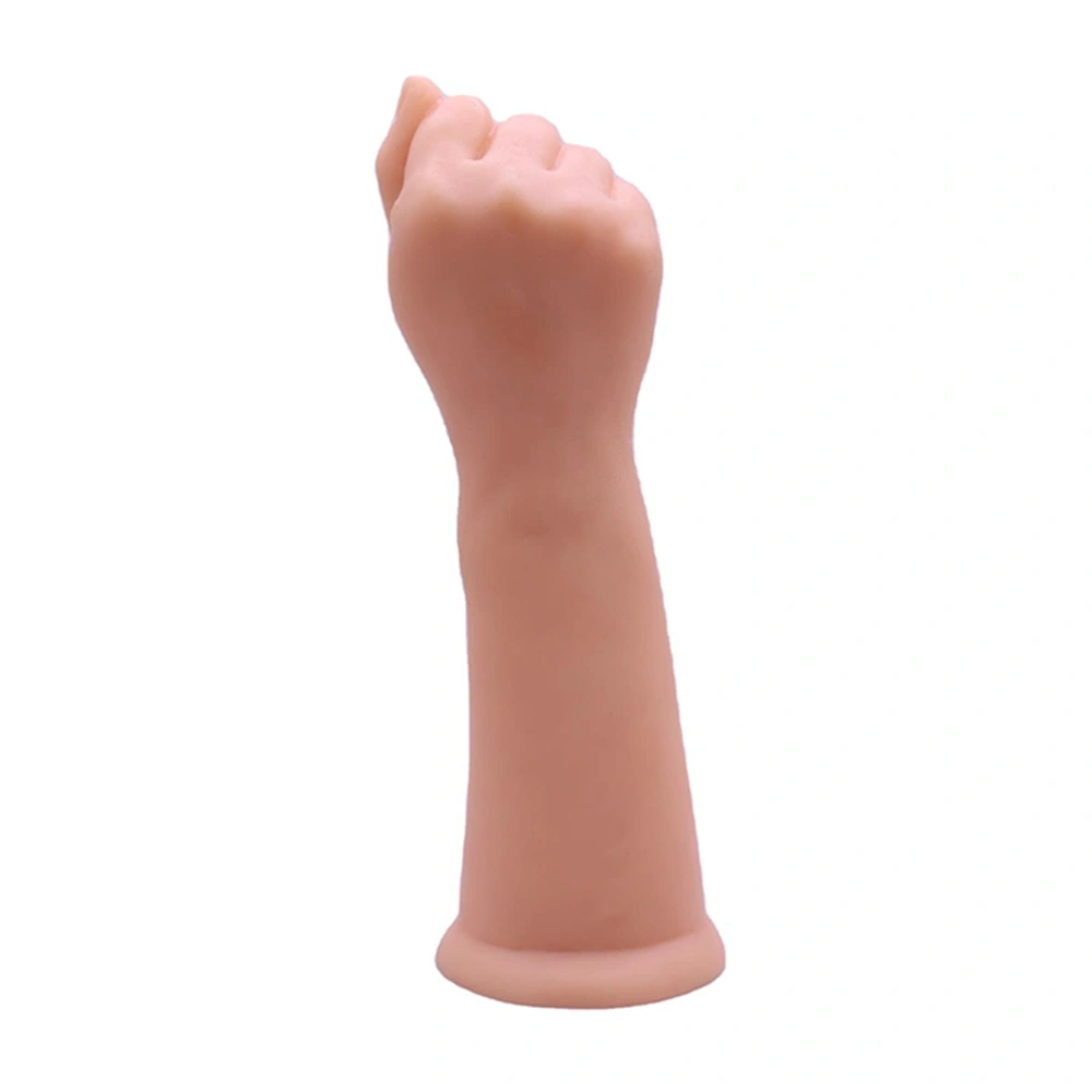 Dildo Fisting cu Ventuza, PVC, Natural, 27.1 cm, #3, Erotic24.ro