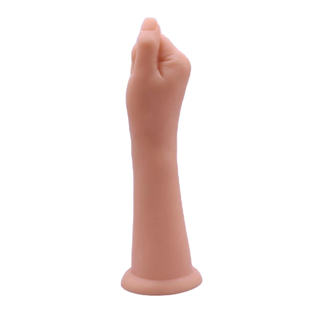 Dildo Fisting cu Ventuza, PVC, Natural, 27.1 cm, #2, Erotic24.ro