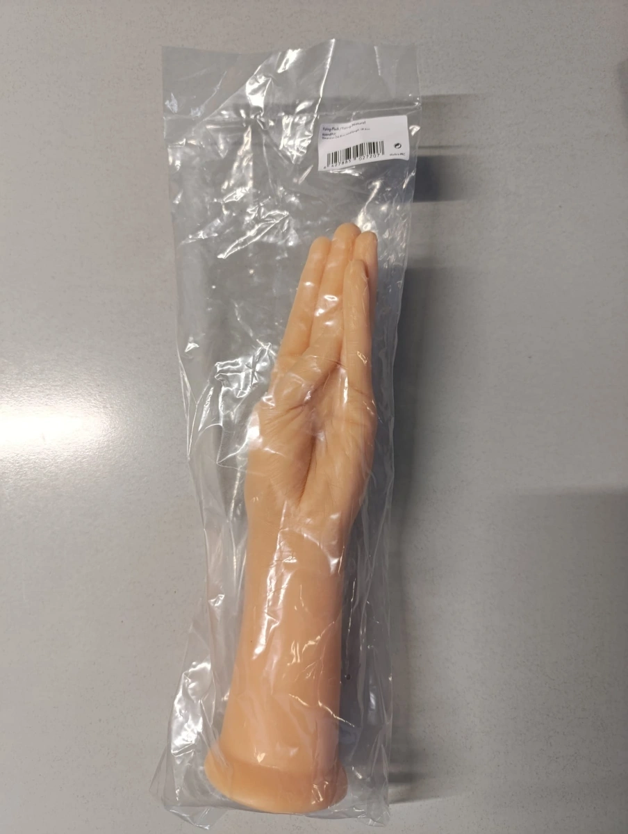 Dildo Fisting cu Ventuza la Baza, PVC, Natural, 28.6 cm, #9, Erotic24.ro