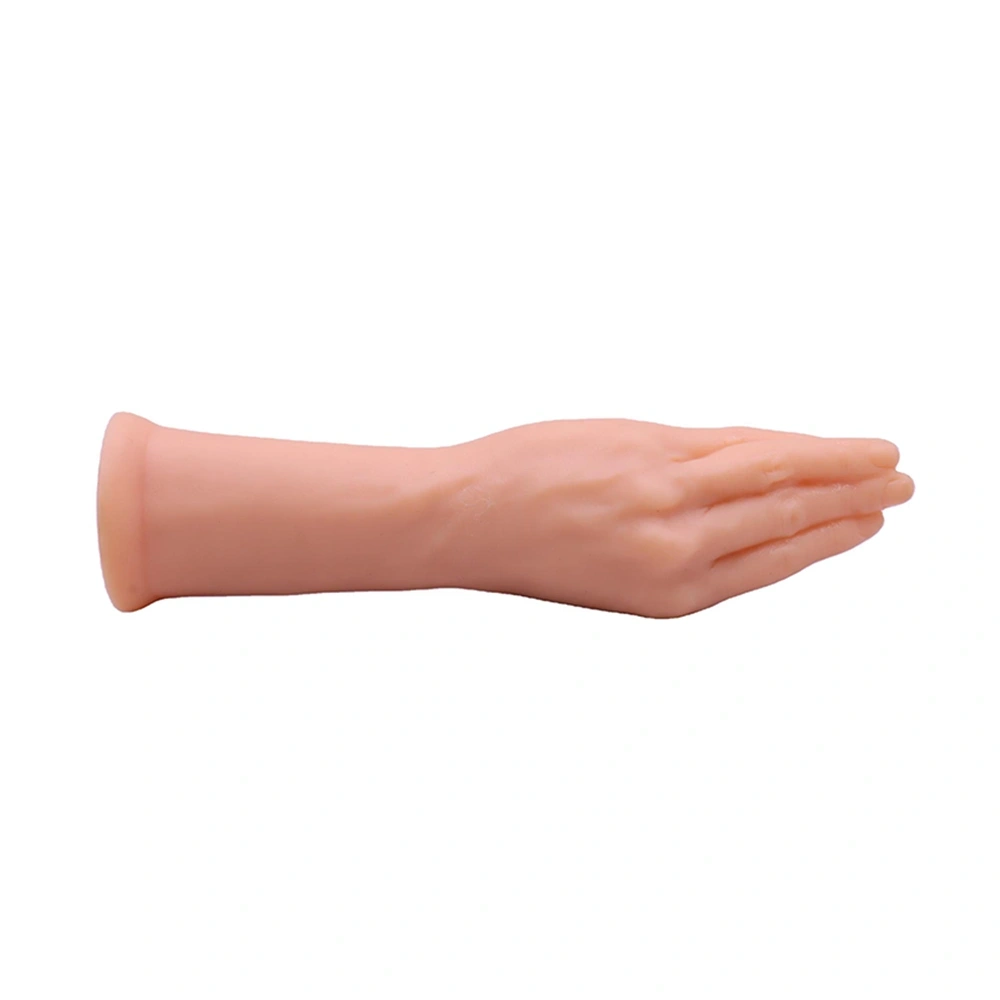 Dildo Fisting cu Ventuza la Baza, PVC, Natural, 28.6 cm, #6, Erotic24.ro
