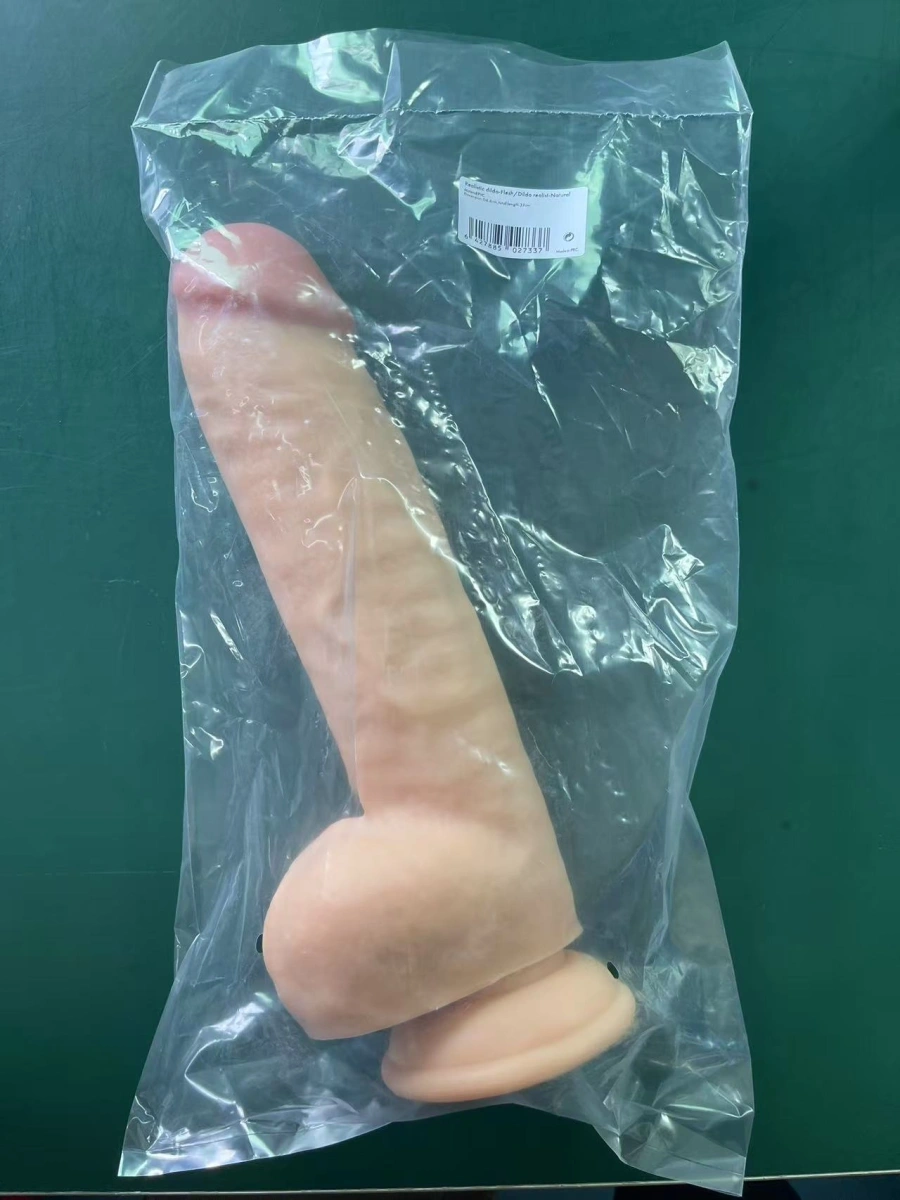 Dildo Realist Big D, PVC, Natural, 32 cm, Nr. 8, Erotic24.ro