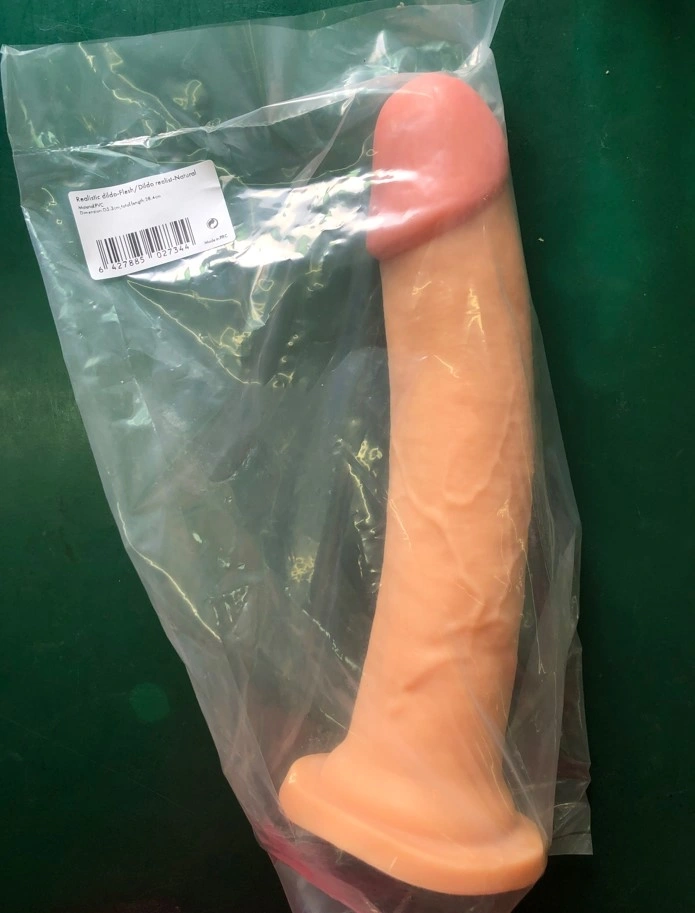 Dildo Realist Craig cu Ventuza, PVC, Natural, 28.4 cm, Nr. 8, Erotic24.ro