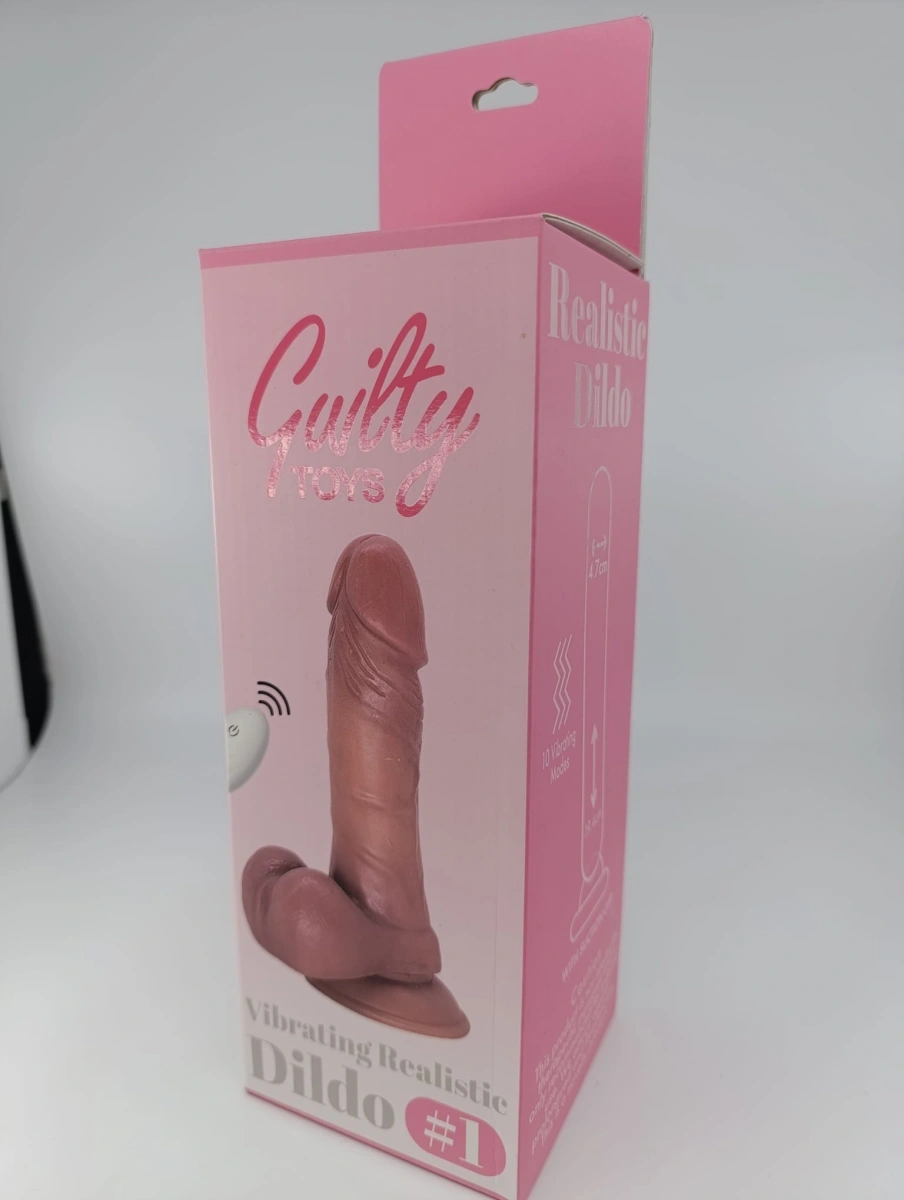 Vibrator Realist cu Telecomanda si Glont Detasabil, 10 Moduri Vibratii, PVC, USB Magnetic, Natural, 19.4 cm, Guilty Toys, #11, Erotic24.ro