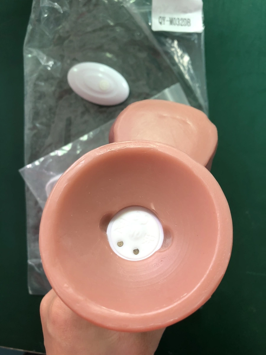 Vibrator Realist cu Telecomanda si Glont Detasabil, 10 Moduri Vibratii, PVC, USB Magnetic, Natural, 23.5 cm, Guilty Toys, #6, Erotic24.ro