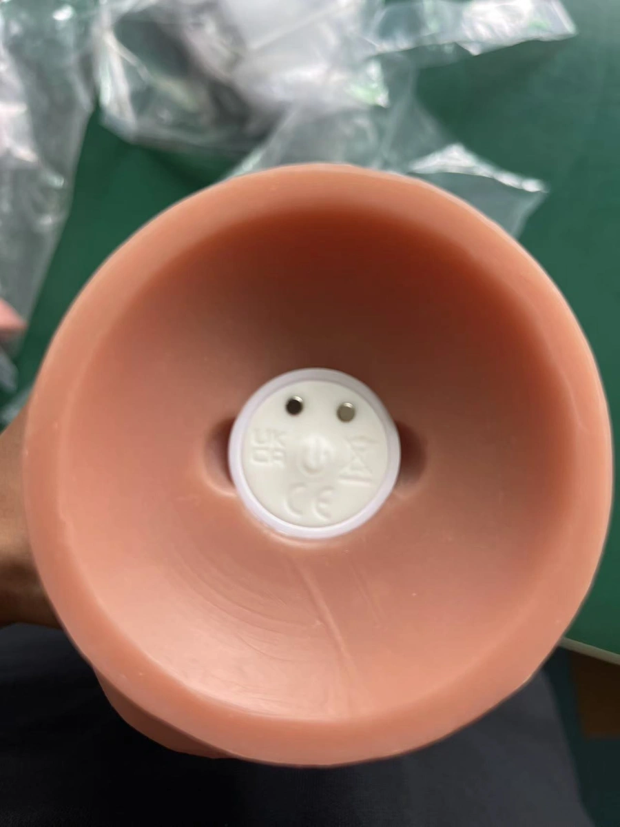 Vibrator Realist cu Telecomanda si Glont Detasabil, 10 Moduri Vibratii, PVC, USB Magnetic, Natural, 21.9 cm, Guilty Toys, #8, Erotic24.ro