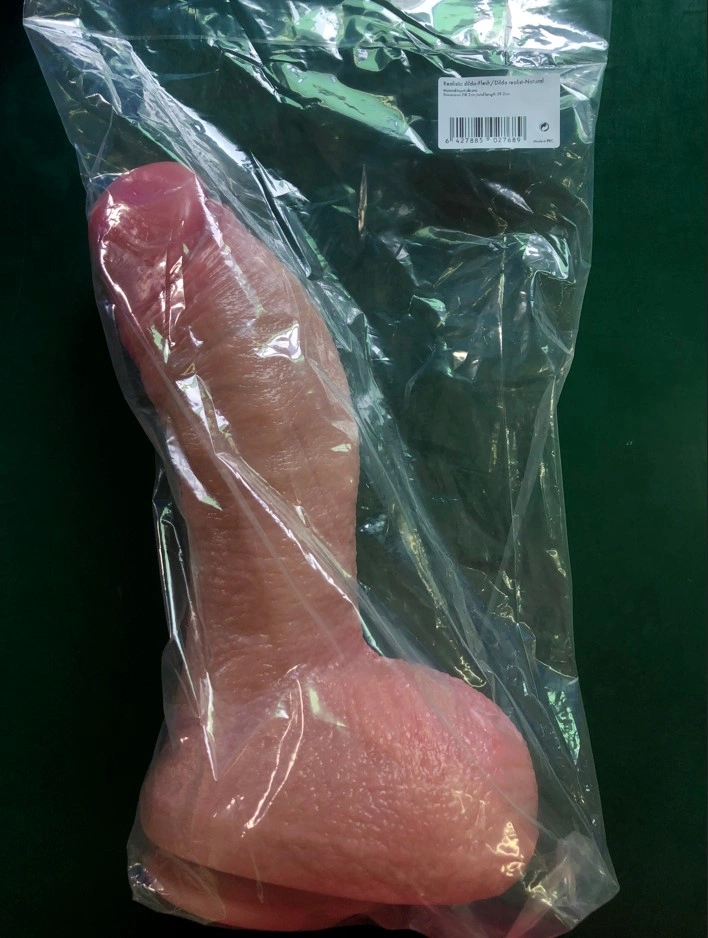 Dildo Realist Big D cu Ventuza, Silicon Lichid, Natural, 29.2 cm, Nr. 7, Erotic24.ro