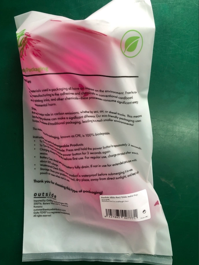 Dildo Realist Mason cu Ventuza la Baza, TPE Premium, Roz, 23 cm, Guilty Toys, #7, Erotic24.ro