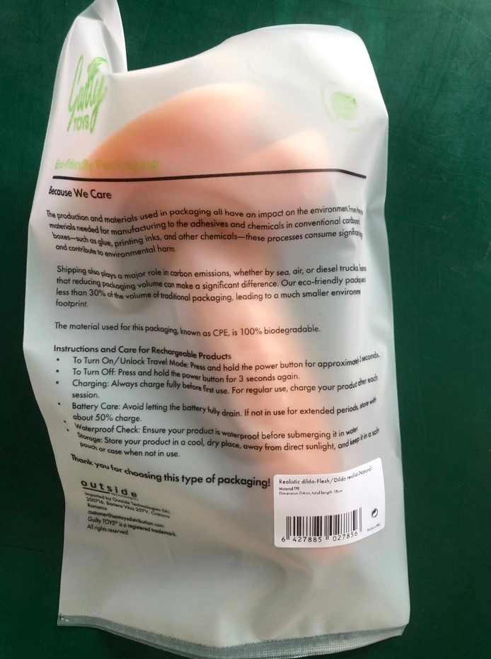 Dildo Realist Jerry cu Ventuza la Baza, TPE Premium, Natural, 18 cm, Guilty Toys, #8, Erotic24.ro