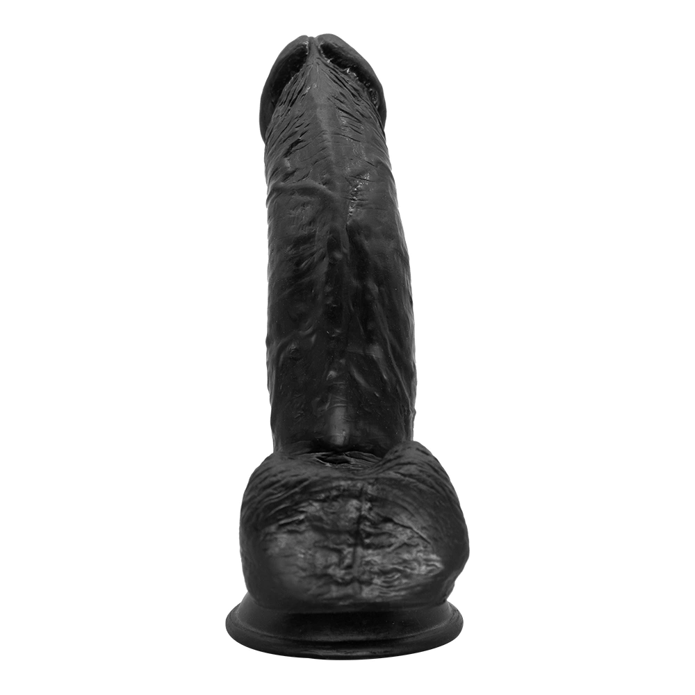 Dildo Realist Louis cu Ventuza la Baza, TPE Premium, Natural, 20.4 cm, Guilty Toys, #5, Erotic24.ro