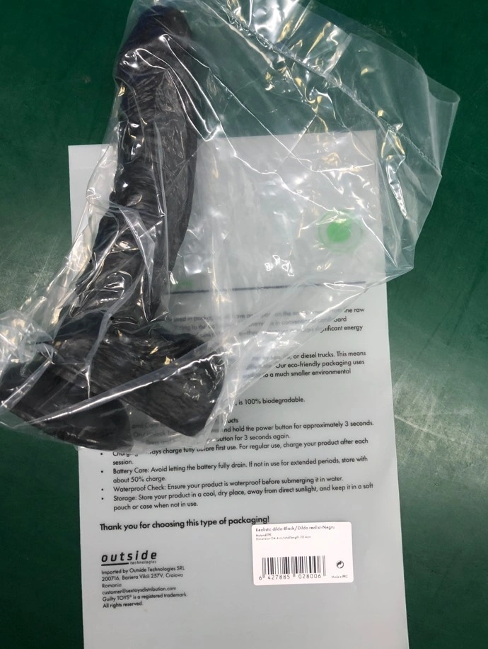 Dildo Realist Louis cu Ventuza la Baza, TPE Premium, Natural, 20.4 cm, Guilty Toys, #8, Erotic24.ro