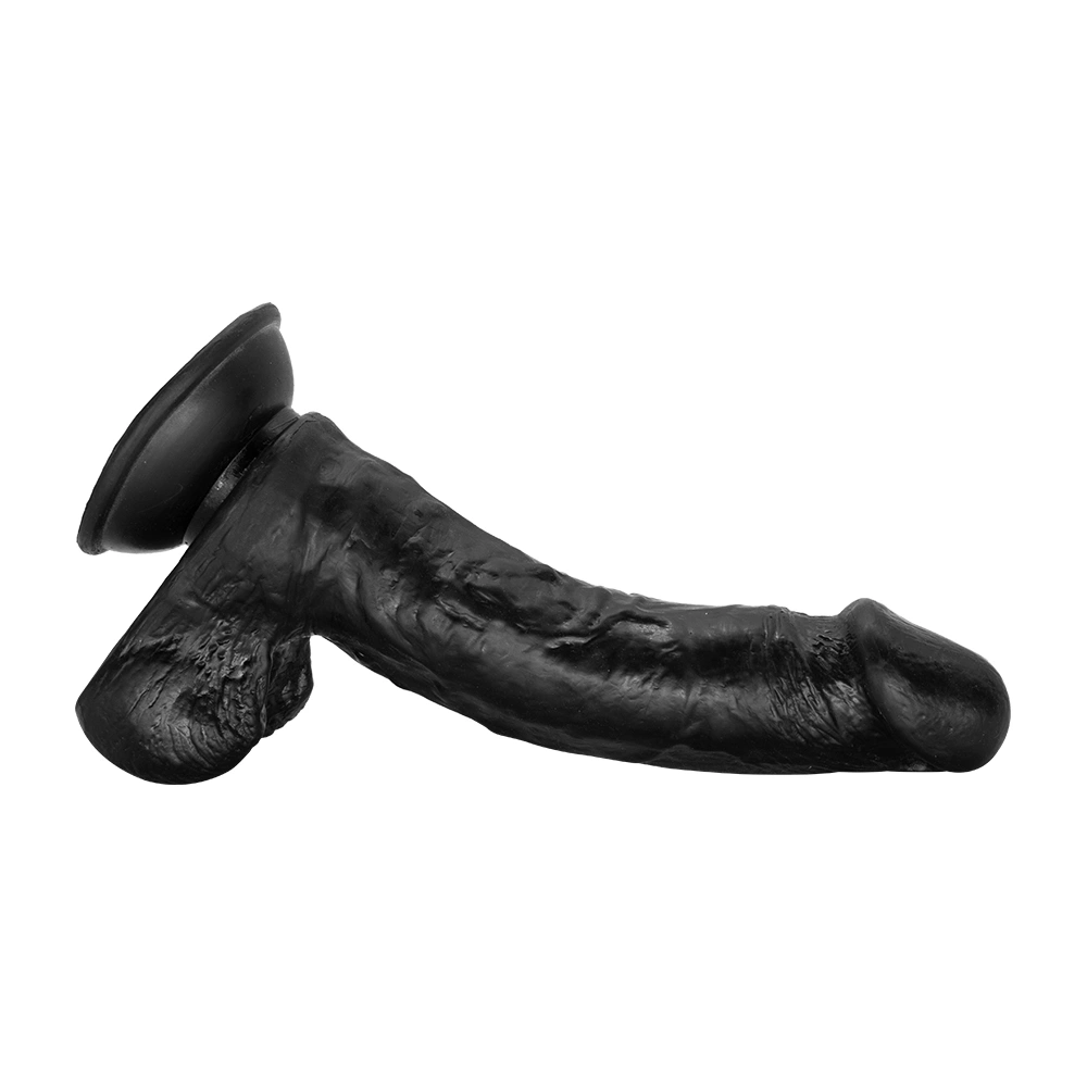 Dildo Realist Louis cu Ventuza la Baza, TPE Premium, Natural, 20.4 cm, Guilty Toys, #7, Erotic24.ro