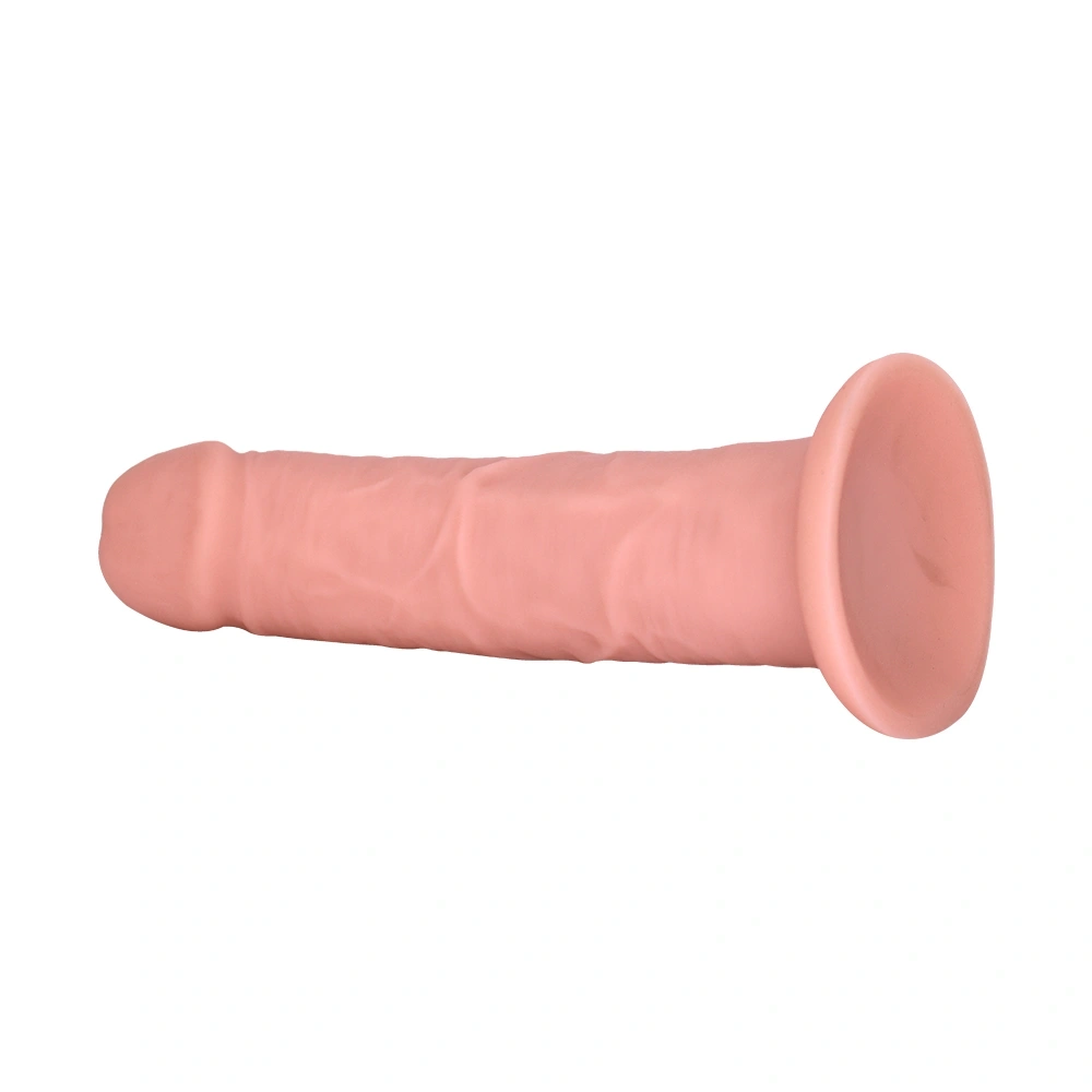 Dildo Realist No.41, Silicon Lichid, Natural, 21 cm, Guilty Toys, #5, Erotic24.ro