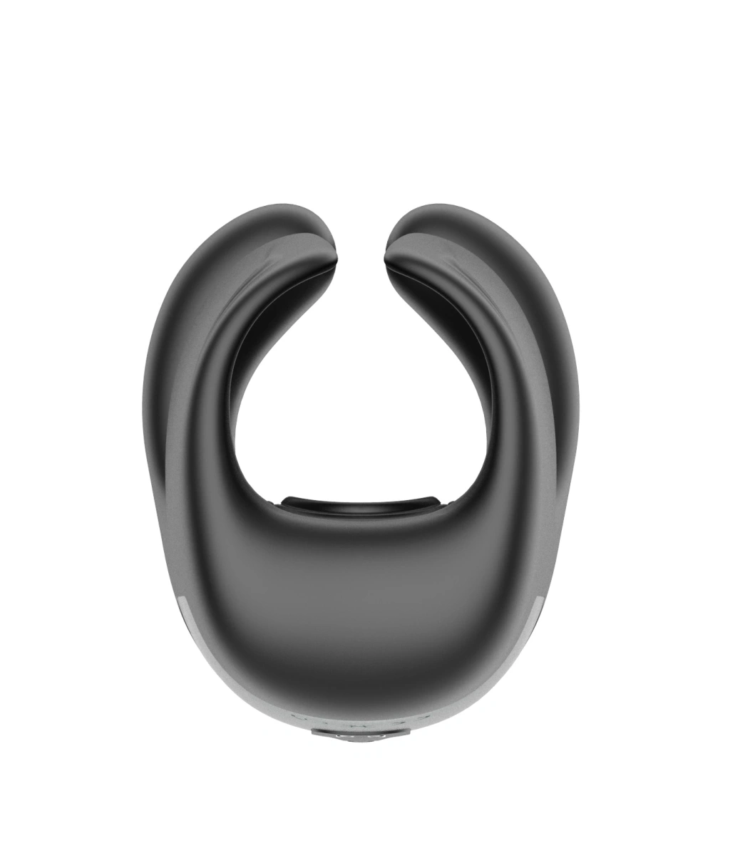 Masturbator Barbati Power, Functie de Vibratii, Pulsare, Strangere, Silicon, USB, Negru, 14 cm, #7, Erotic24.ro