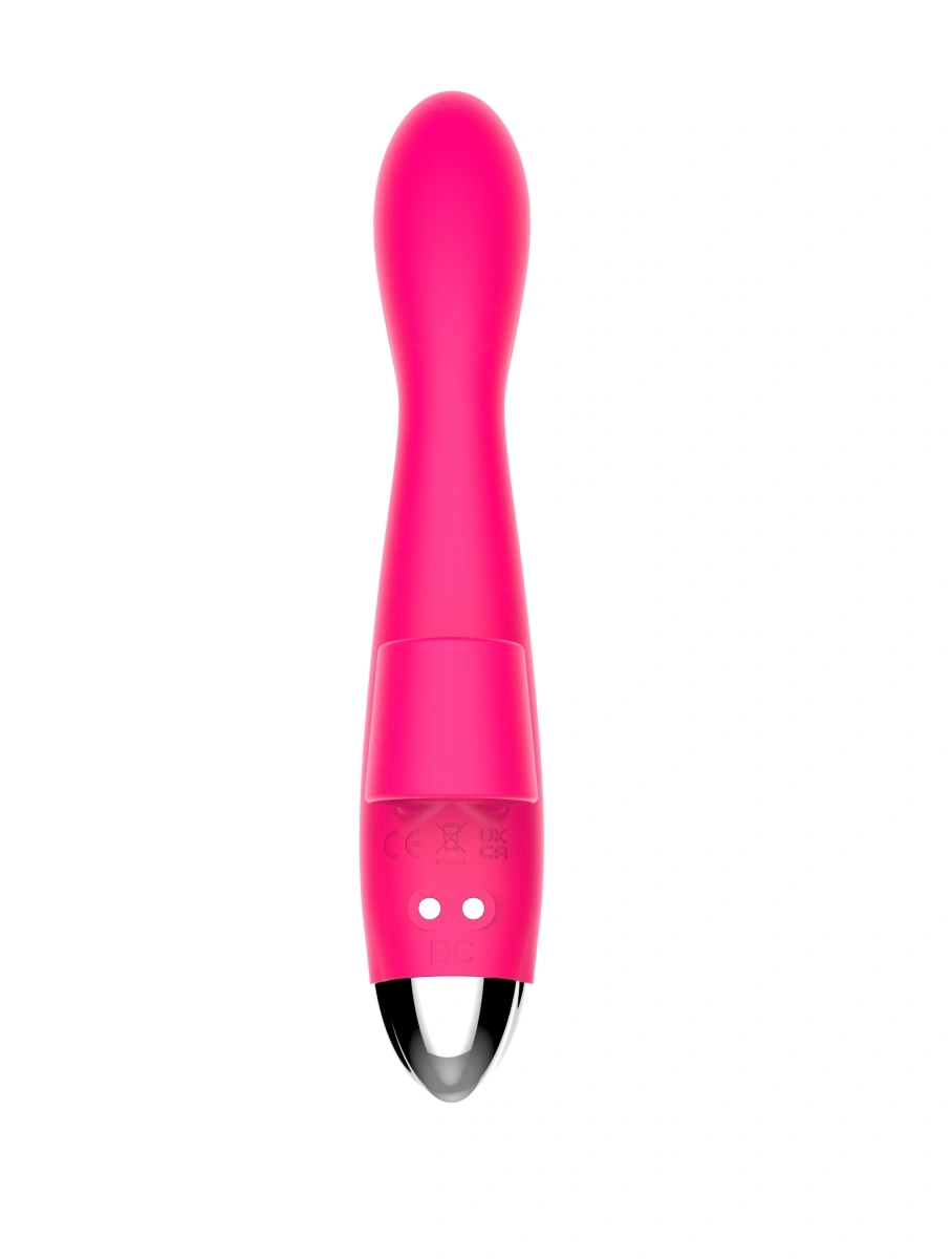 Vibrator Sexy Fingering, 10 Moduri Vibratii, 10 Moduri Miscari Fingering, Silicon, USB, Roz, 14.5 cm, Guilty Toys, #3, Erotic24.ro