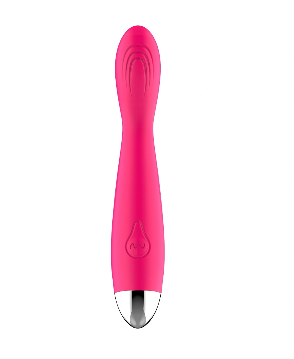 Vibrator Sexy Fingering, 10 Moduri Vibratii, 10 Moduri Miscari Fingering, Silicon, USB, Roz, 14.5 cm, Guilty Toys, #5, Erotic24.ro