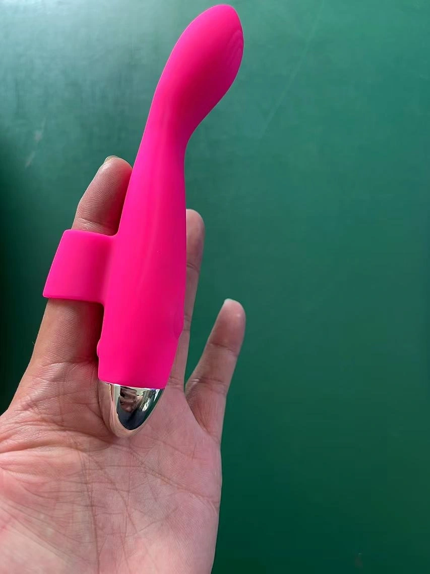 Vibrator Sexy Fingering, 10 Moduri Vibratii, 10 Moduri Miscari Fingering, Silicon, USB, Roz, 14.5 cm, Guilty Toys, #8, Erotic24.ro