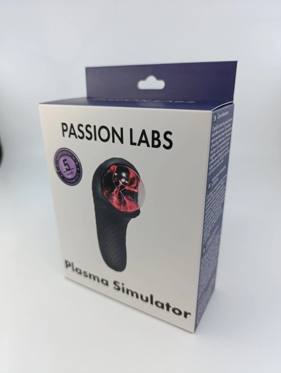 Stimulator Dual Plasma, 10 Moduri Vibratii, 10 Moduri Statice, Silicon, Negru, 13.2 cm, Passion Labs, #6, Erotic24.ro