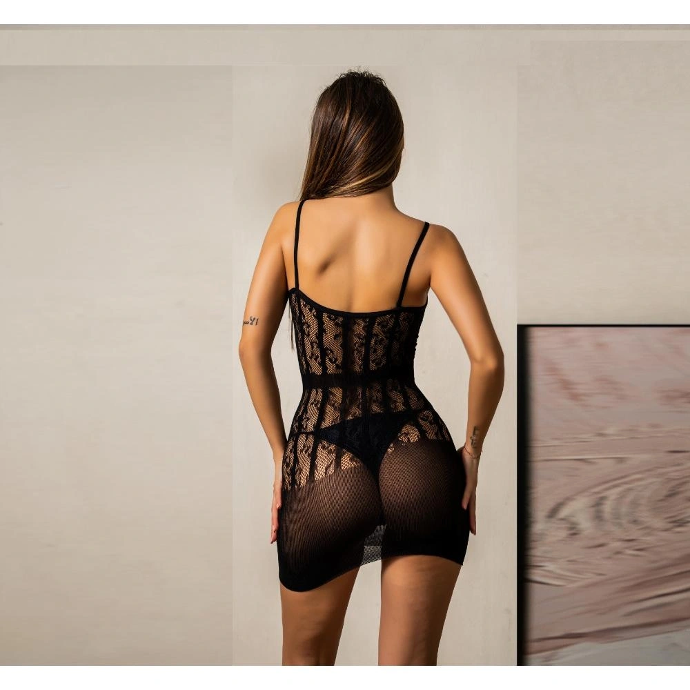 Rochie Mini Seducatoare Aliss, Negru, S-L, Nr. 3, Erotic24.ro