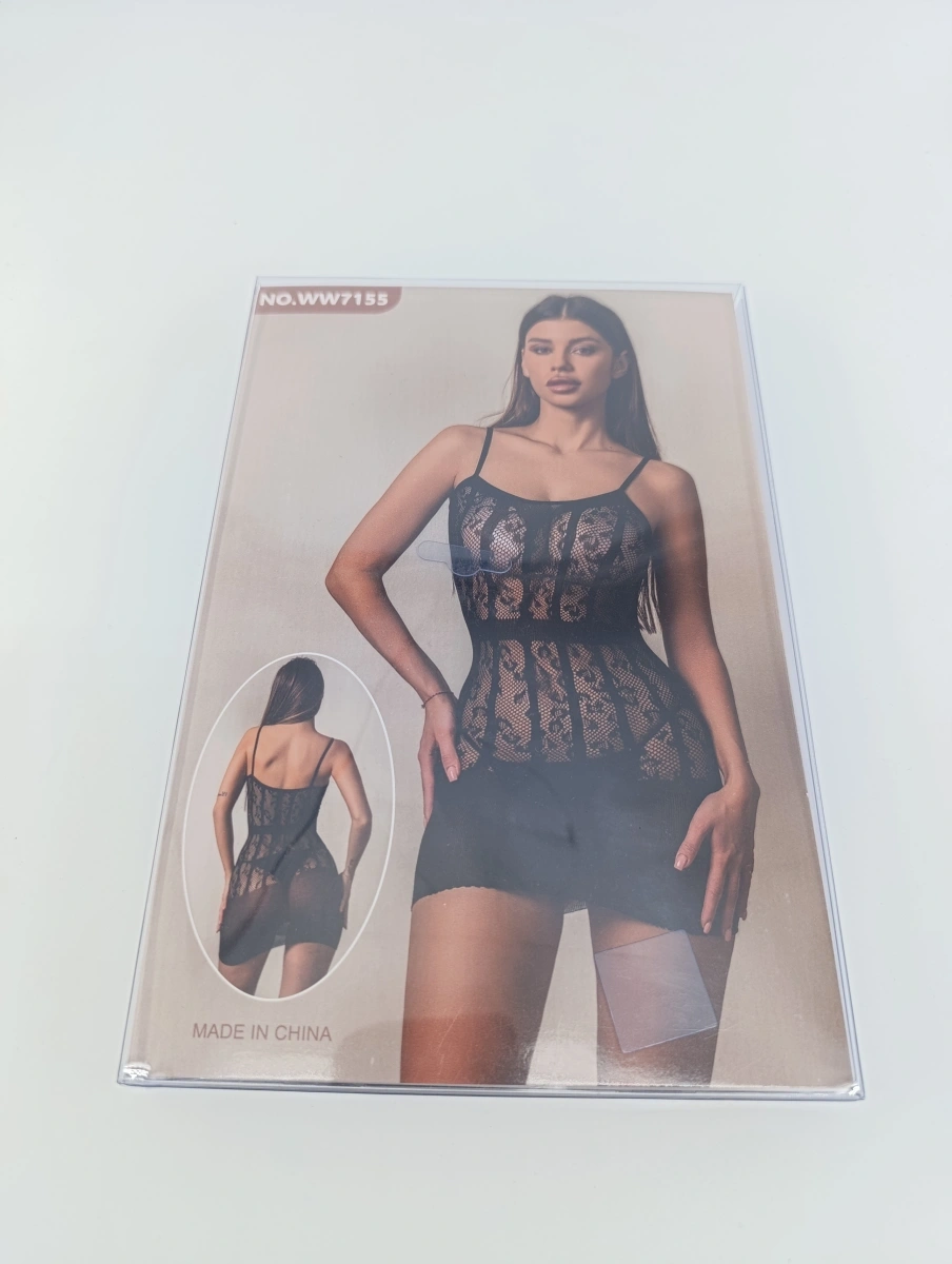 Rochie Mini Seducatoare Aliss, Negru, S-L, Nr. 4, Erotic24.ro