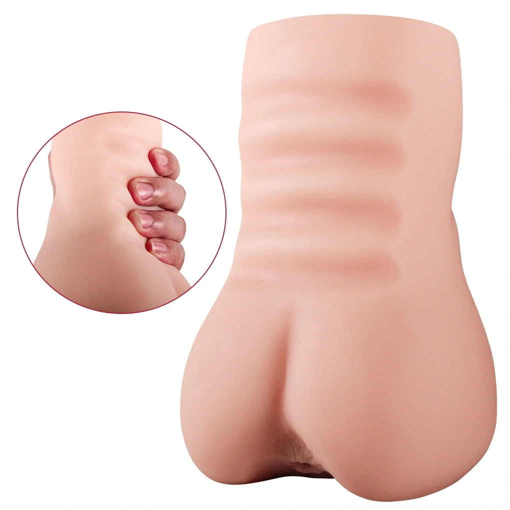 Masturbator No. 11 Vagin&Anus, Material Realist TPE, Super Moale, Natural, 16.5 cm, #5, Erotic24.ro