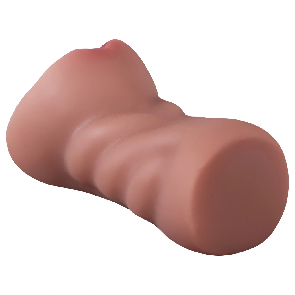 Masturbator No. 12 Vagin, Material Realist TPE, Super Moale, Maro, 14.5 cm, Nr. 3, Erotic24.ro
