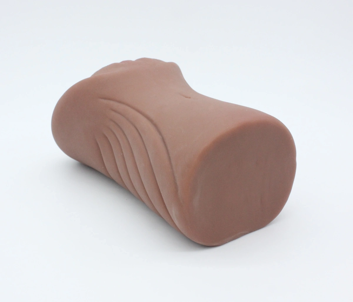 Masturbator No. 06 Vagin&Anus, Material Realist TPE, Super Moale, Maro, 17 cm, Passion Labs, Nr. 4, Erotic24.ro