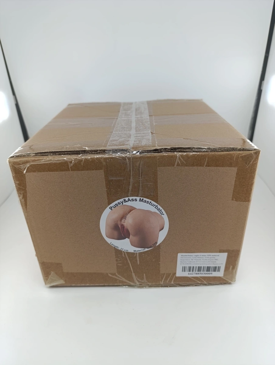Masturbator No. 14 Vagin&Anus, Material Realist TPE, Super Moale, Natural, 22 cm, Nr. 20, Erotic24.ro