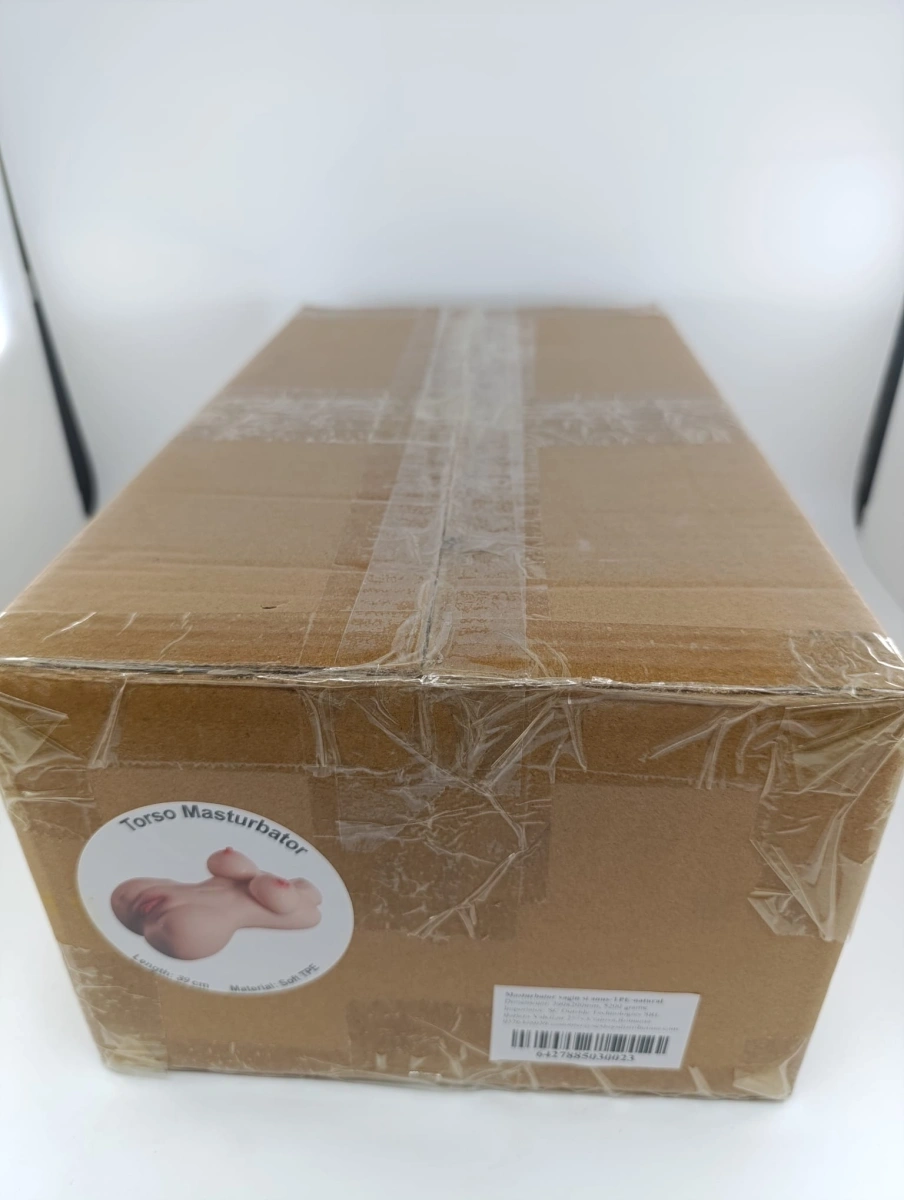 Masturbator Torso Vagin&Anus, Material Realist TPE, Super Moale, Natural, 39 cm, Nr. 20, Erotic24.ro