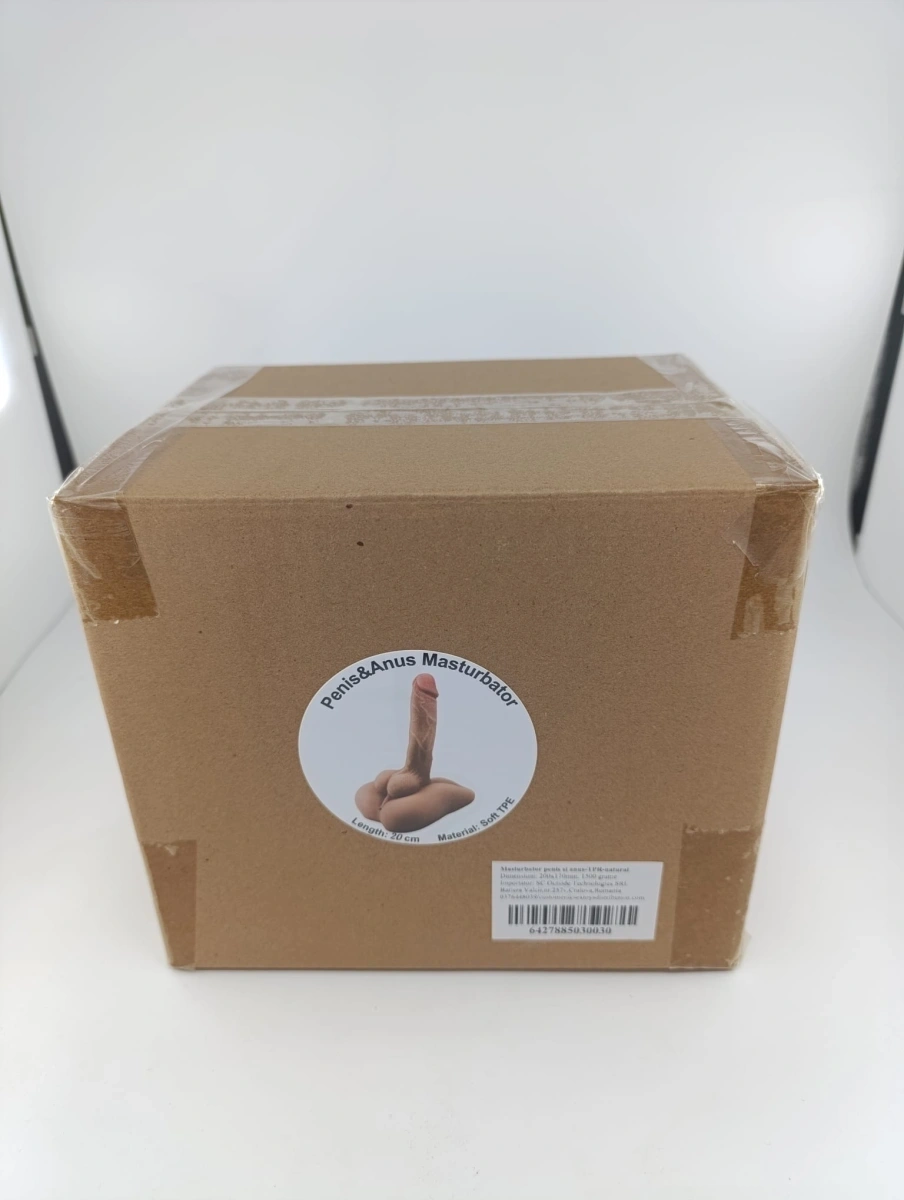 Masturbator cu Penis Flexibil si Anus, Natural, 1.5 kg, #11, Erotic24.ro