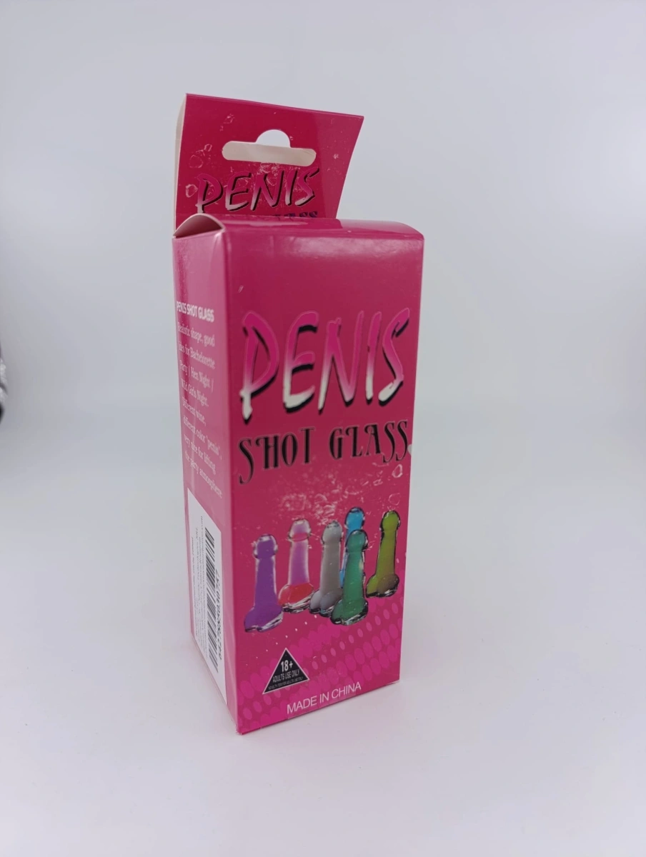 Shot din Sticla, Forma Penis, 100 ml, #4, Erotic24.ro