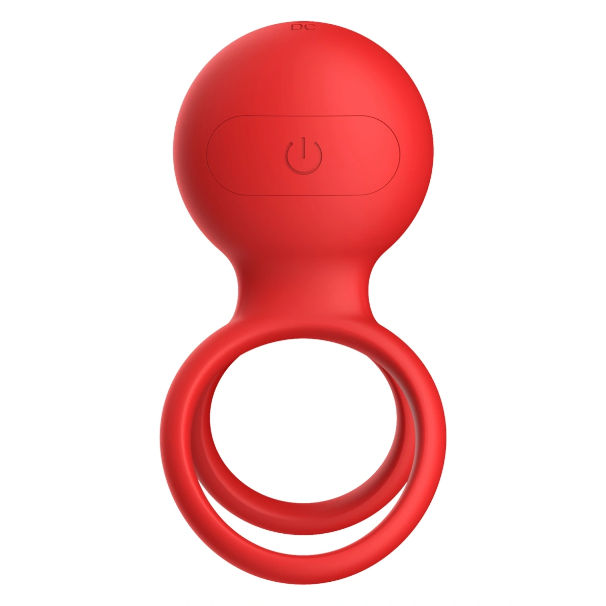 Inel de Penis Tongue Licking with Sleeve, Control Bluetooth, Aplicatie Mobila, Silicon, USB, Rosu, #11, Erotic24.ro