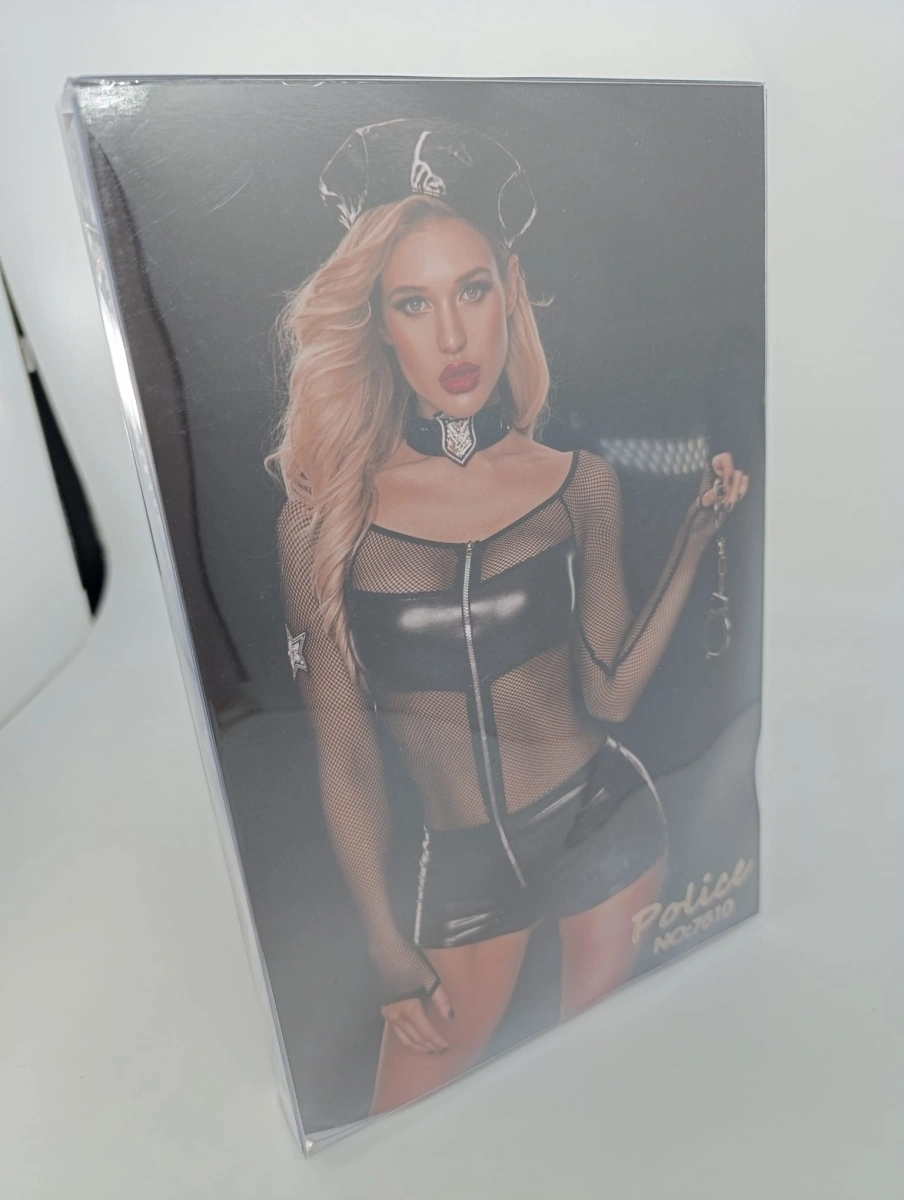 Costumatie Politista 4 Piese Mrs. Cop, Negru, S/M, #6, Erotic24.ro