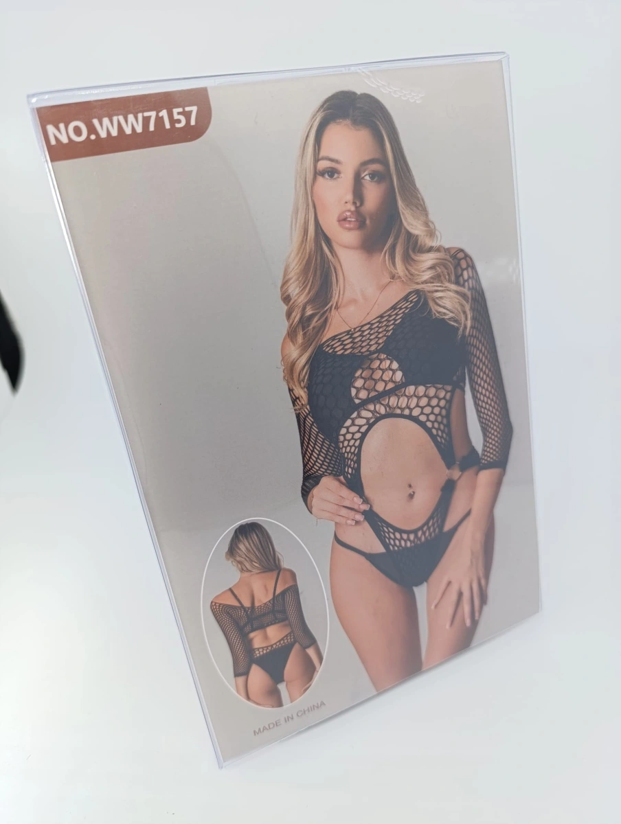 Body Sexy Erika, Negru, S-L, #7, Erotic24.ro