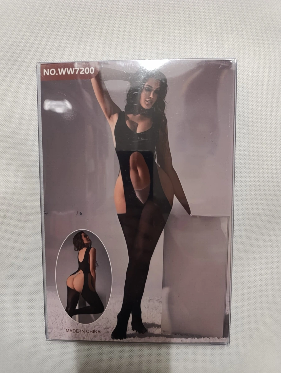Bodystocking Sexy Crotchless Bernie, Negru, S-L, #5, Erotic24.ro
