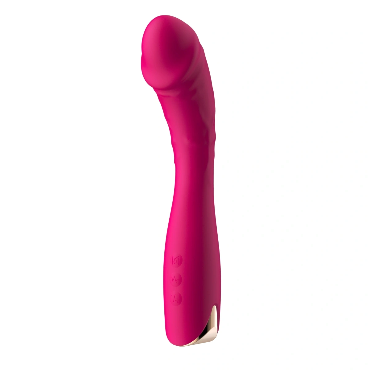 Vibrator Velvet Curve pentru Punctul G, 10 Moduri Vibratii, 4 Viteze, Silicon, USB, Roz, 21.4 cm, Guilty Toys, #4, Erotic24.ro