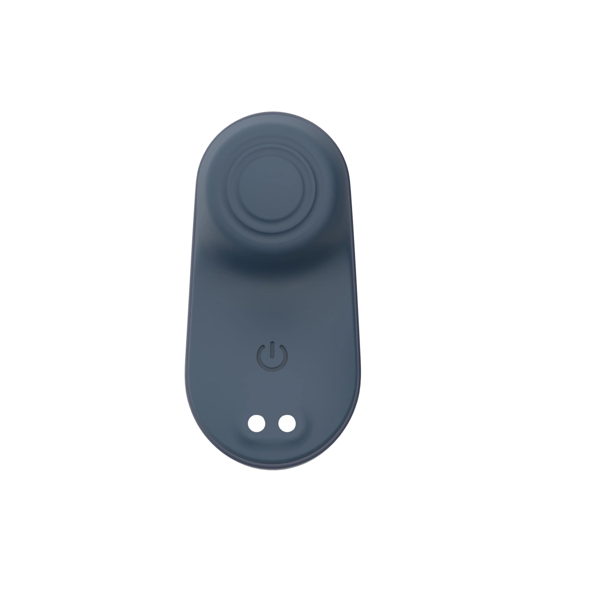 Stimulator Clitoris Mini 10 Moduri Pulsatii, Silicon, USB Magnetic, Albastru Inchis, 6.2 cm, Guilty Toys, #3, Erotic24.ro