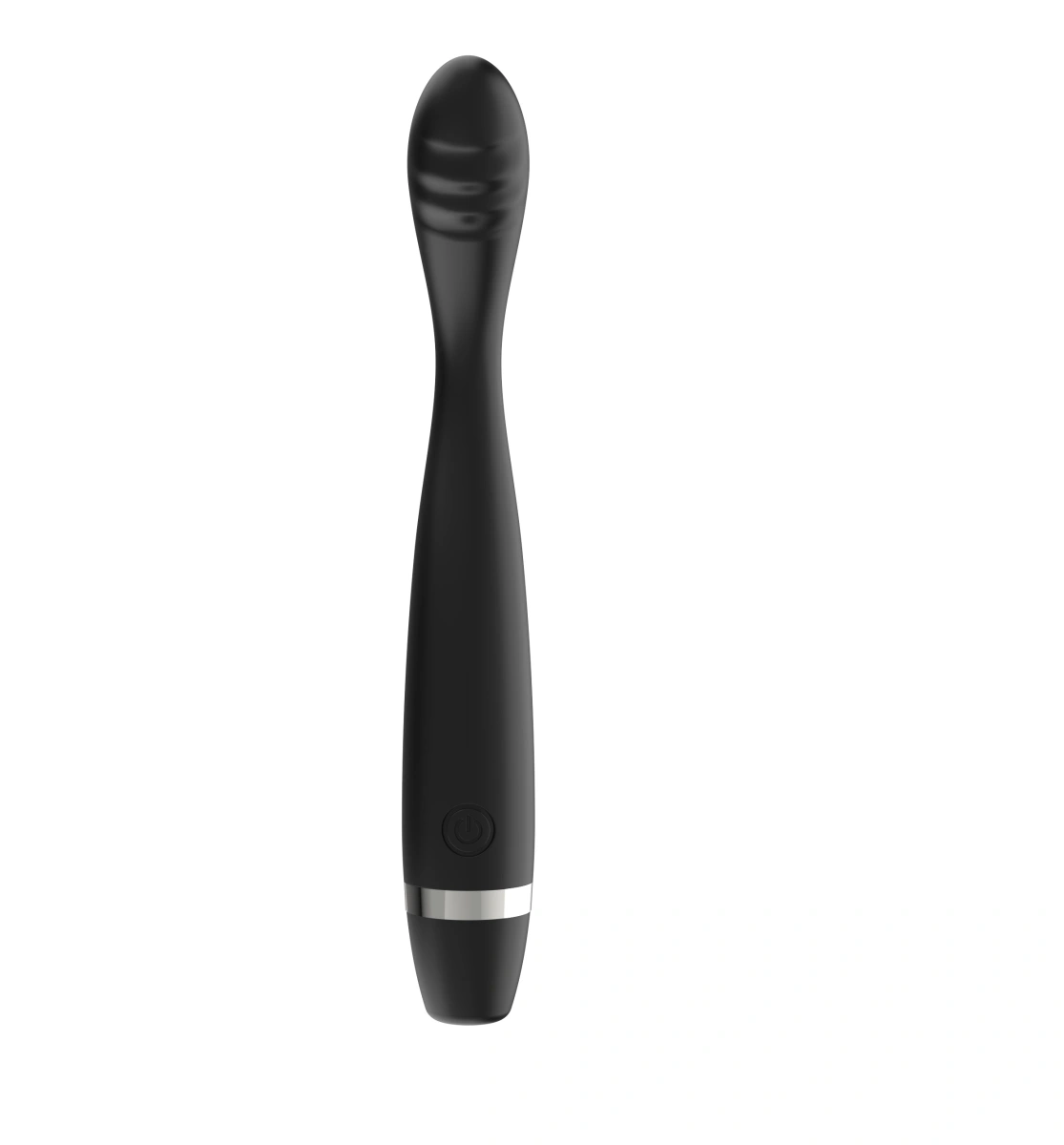 Vibrator Slim Punctul G, 10 Moduri Vibratii, Silicon, USB, Negru, 17.5 cm, Guilty Toys, #2, Erotic24.ro