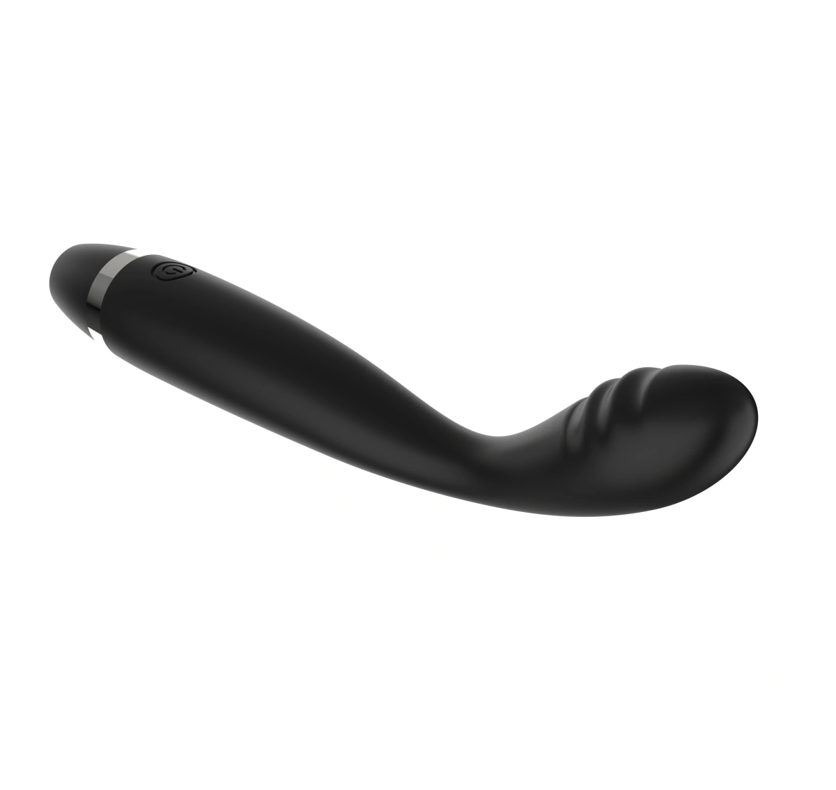 Vibrator Slim Punctul G, 10 Moduri Vibratii, Silicon, USB, Negru, 17.5 cm, Guilty Toys, #3, Erotic24.ro