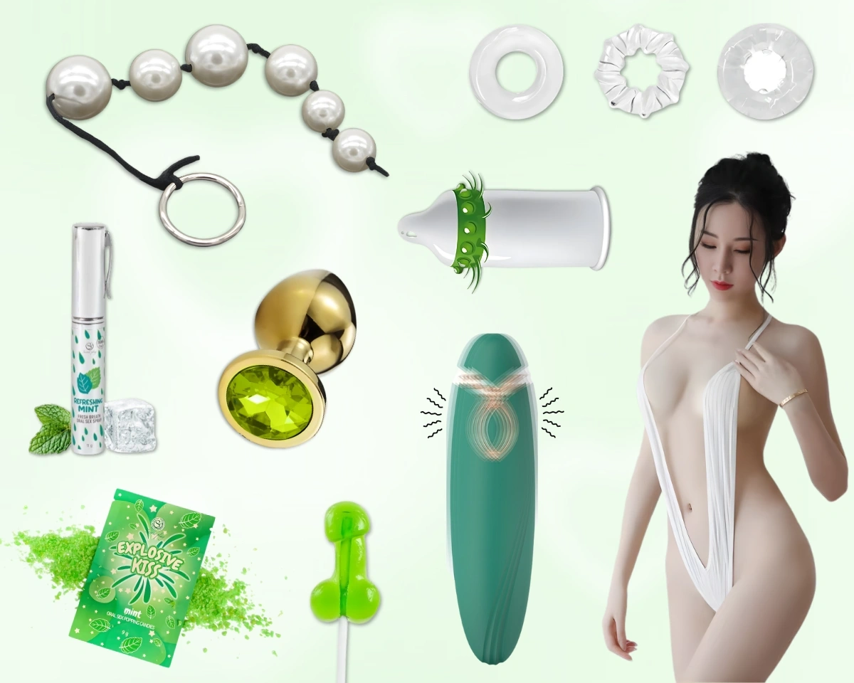 Cautare: Kit Valentine's Day - Kit Valentine's Day Wild Tease, 9 Accesorii, Verde, Erotic24.ro