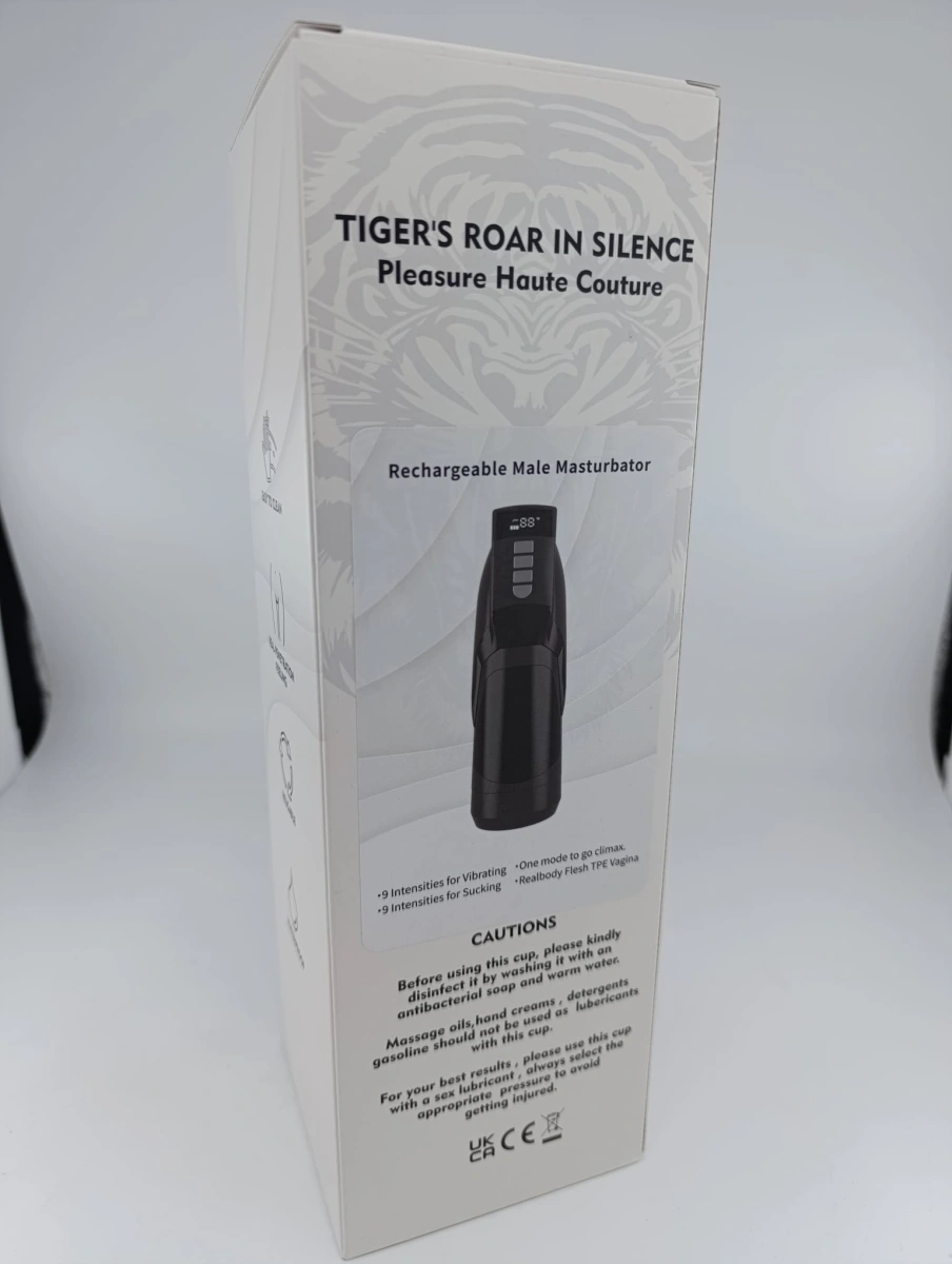 Masturbator Automat Vagin 9 Moduri Vibratii, 9 Moduri Suctiune, USB, TPE Realist, Negru, 26.5 cm, #22, Erotic24.ro